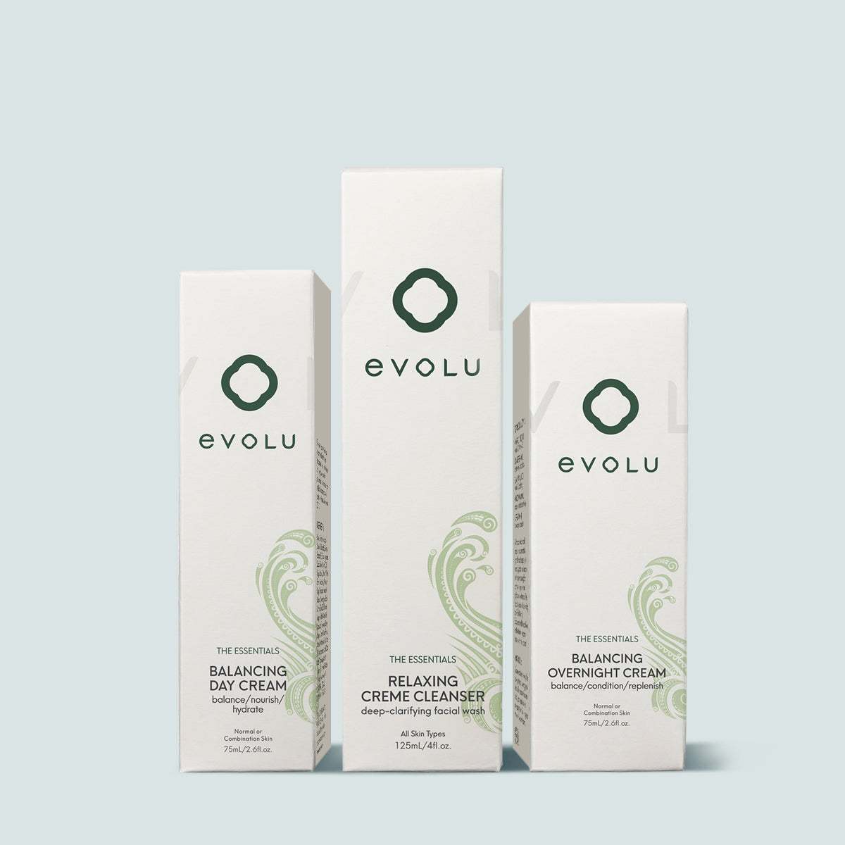 ESSENTIAL Cleanse & Balance Bundle - 
Balancing Day & Night / Creme Cleanser